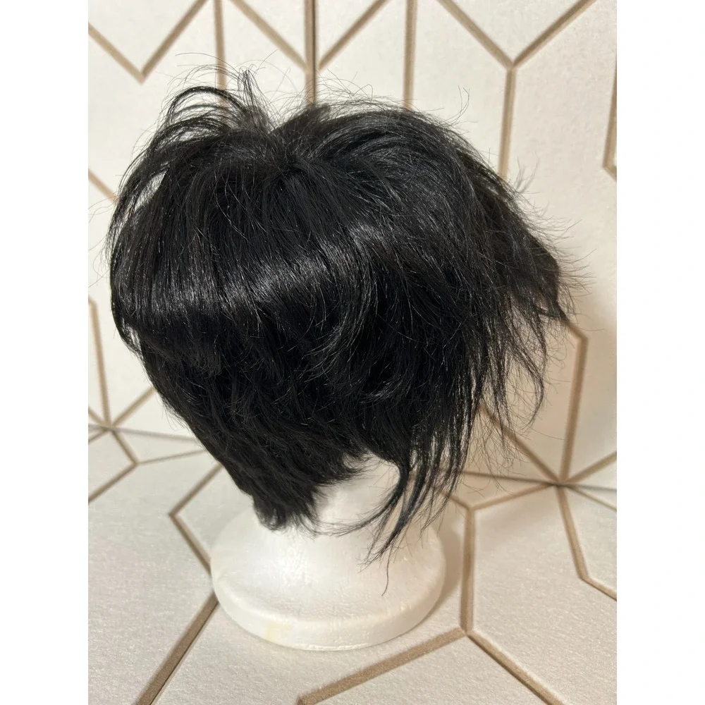 Vanessa Short Black Wig Pixie Cut Layered Synthetic‎ Natural Look Fifth Avenue